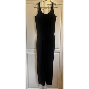 Athleta Size Medium Black Women's Roaming Romper Jumpsuit Sleeveless Tank